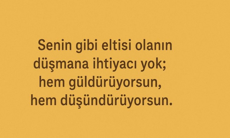 komik elti sözleri