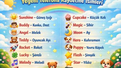 yeğeni telefona kaydetme isimleri