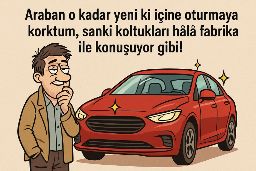 Yeni araba alana söylenecek sözler